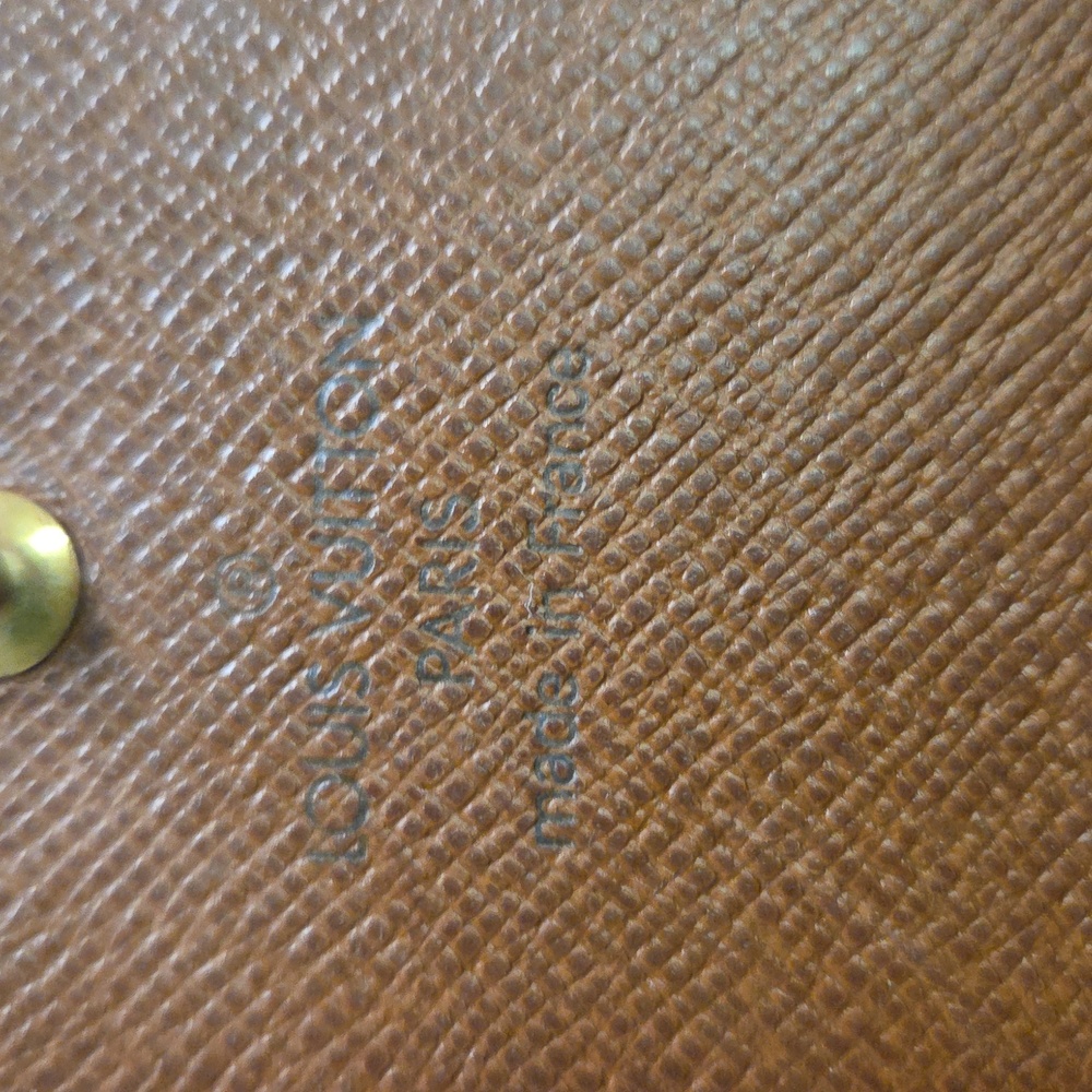 Louis Vuitton Vintage Monogram Porte-Monnaie Tresor Compact Wallet 1980s - Picture 14 of 16